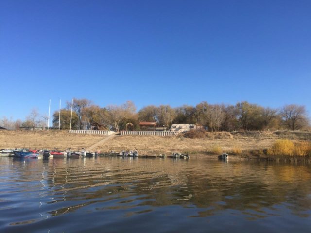 База "Дельта". Вид с воды.